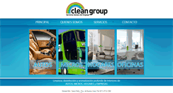 Desktop Screenshot of clean-group.com.ar